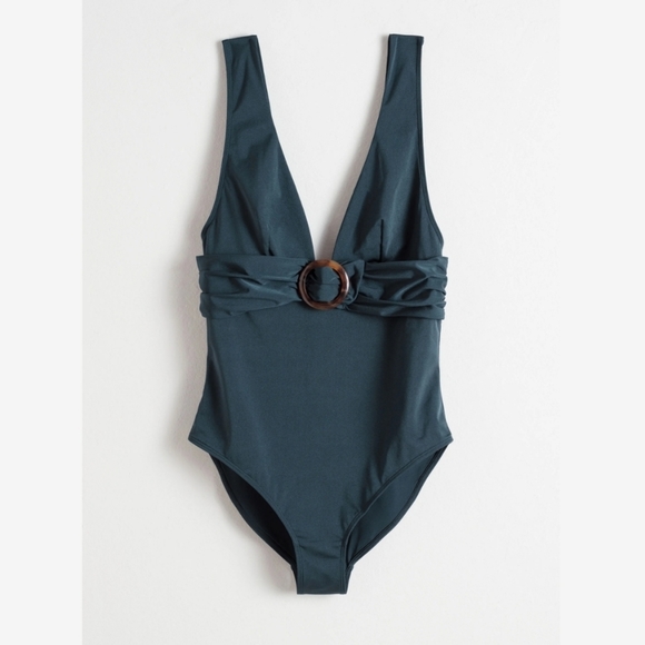 & Other Stories Other - Nwt & Other Stories O-ring belted swimsuit